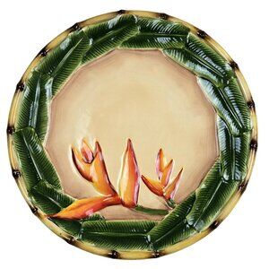Pacific Rim Bird of Paradise 9" Plate PCM13